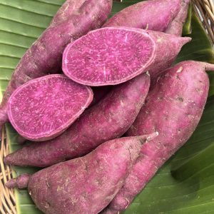 Organic Japanese Sweet Potatoes (Purple)