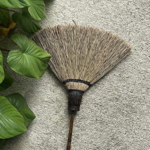 Handmade Broom - Medium Handle (Hard Bristle)